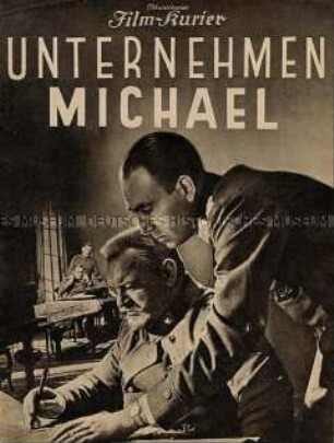 Filmzeitschrift zu dem deutschen Spielfilm "Unternehmen Michael"