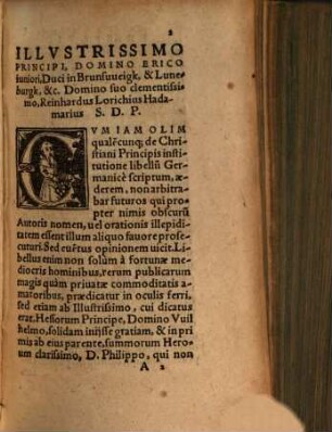 Loci communes de institutione principum, quorum cognitio non modo iis, qui cum imperio sunt : verum quibusuis aliis magistratibus et subditis in primis utilis et necessaria