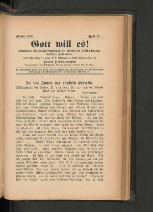 Oktober 1895. Heft 10.