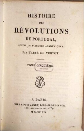 Histoire des révolutions de la république Romaine. 5