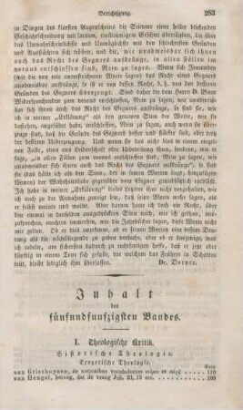 283-286 Inhaltsverzeichnis