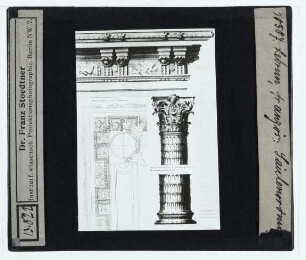 Charles Le Brun, Säulenordnung