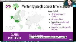 Women in Geospatial+ - Changing the status-quo by creating a strong network of Women in Geospatial+ leaders and changemakers