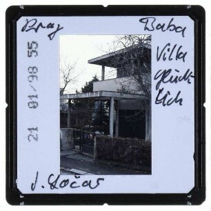 Prag, Werkbundsiedlung (Baba),Prag, Werkbundsiedlung/Baba, Haus Glücklich