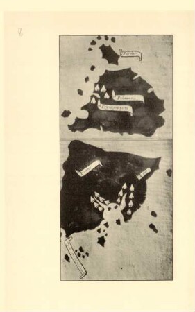 [Pigafetta's chart of the islands of Paragua and Borneo]