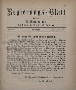 Nr. 4 : 14. März 1866