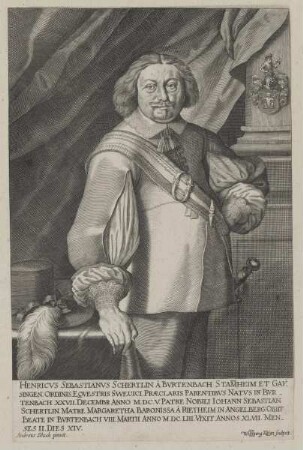 Bildnis des Henricvs Sebastianvs Schertlin â Bvrtenbach