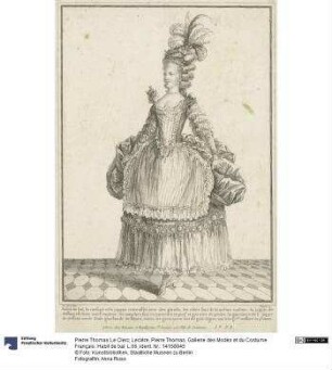 Gallerie des Modes et du Costume Français: Habit de bal. L.66
