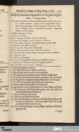 Phrases & Sententiæ Elegantiores ex Virgilii Georgicis