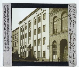 Thorn, Schildergasse/ulica Szcytna, (neo?)gotisches Wohnhaus,Thron, Thorn, Schildergasse/ulica Szcytna, Synagoge