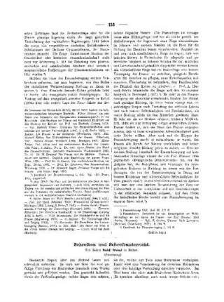 Schreiben und Schreibunterricht : (Fortsetzung)
