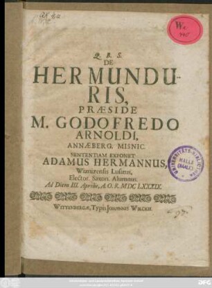 De Hermunduris