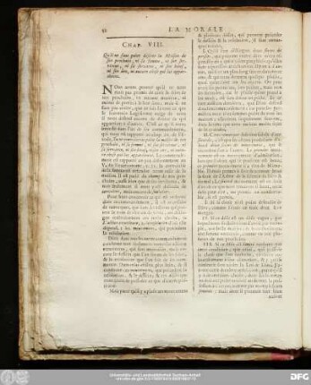 Chap. VIII. Qu'il ne faut point désirer la Maison de son prochain, ni sa femme, ni son serviteur, ni sa servante, ni son boeuf, ni son âne, ni aucune chose qui lui appartienne.