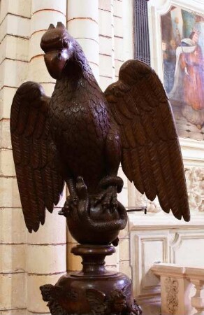 Frankreich. Poitou Charentes. Charente. Bassac. Abteikirche innen. 13 bis 17 Jahrhundert