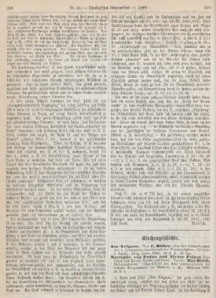 500-505 Kirchengeschichte