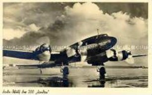 Ansicht eines Flugzeuges