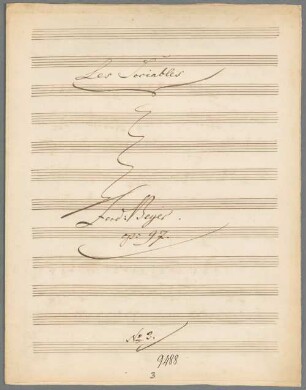 Duos; C; pf 4hands; op. 97/3 - BSB Mus.Schott.Ha 9991-2