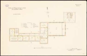 Realgymnasium und Oberrealschule, Tilsit: Grundriss 2. Obergeschoss 1:100