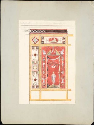 Palazzo Papa Giulio, Rom: Wandmalerei