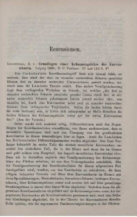 Rezensionen.