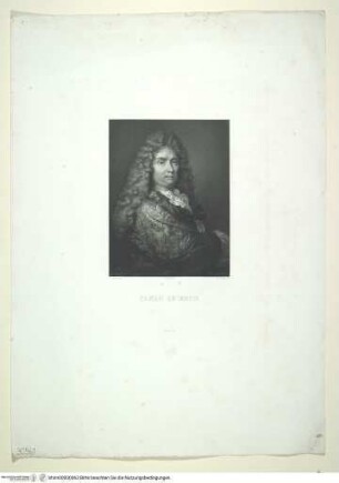 Portrait Charles Le Brun - Selbstporträt Carlo Le Brun
