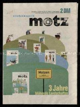 Straßenmagazin. 4. Jahrgang, 1998