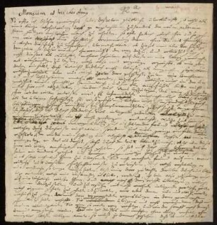 Brief von Johann Friedrich von Uffenbach an Christoph Friedrich Gross, Ohne Ort, 18.11.1725