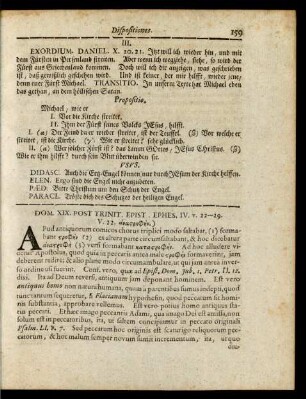Dom. XIX. Post Trinit. Epist. Ephes. IV. v. 22-29.