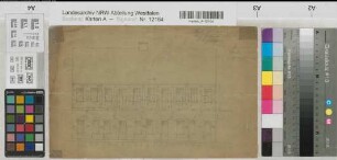 Bentlage (Rheine) Wirtschaftsgebäude Ansicht 2.H. 19.Jh. 1 : 100 21 x 33 Zeichnung Bentlage