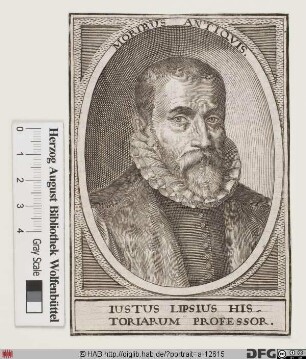 Bildnis Justus Lipsius (eig. Joest Lips)