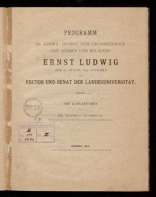 Die Zahlzeichen