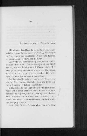 Bockswiese, den 15. September 1903