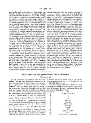 Zur Lehre von den periodischen Decimalbrüchen