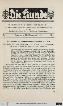 Der Bohlweg von Oltmannsfehn - Ockenhausen, Kr. Leer