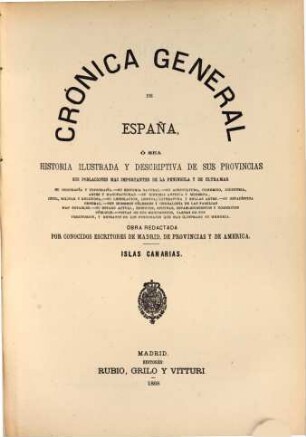 Crónica de las Islas Canarias