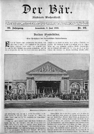 Sonnabend, 2. Juni 1900 Nr, 22