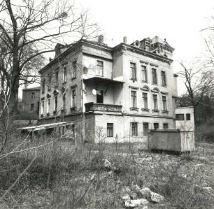 Dresden-Trachenberge, Radeburger Straße 4. Villa (um 1885). Straßenansicht