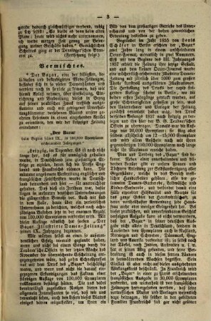 Straubinger Tagblatt. Unterhaltungsblatt zum Straubinger Tagblatt, 1863