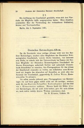 Deutsches Entomologen-Album
