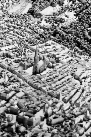 Freiburg: Planungsamt; Freiburg-Modell, Vorkriegszustand