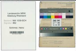 Entnazifizierung Heinz Schirmer , geb. 02.09.1893 (Zollassistent)