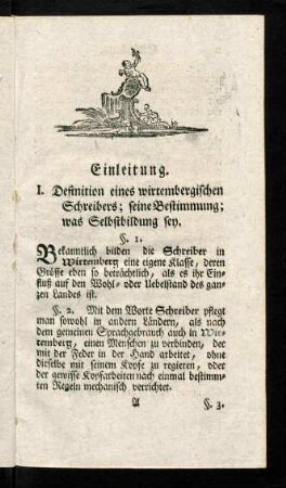 1-7, I. Definition eines wirtembergischen Schreibers