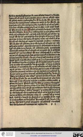 Quantum ad tertium principale scilicet ubi fienda est restitutio, circa hoc distinguendum, quia aut persona cui fienda est restitutio scitur...