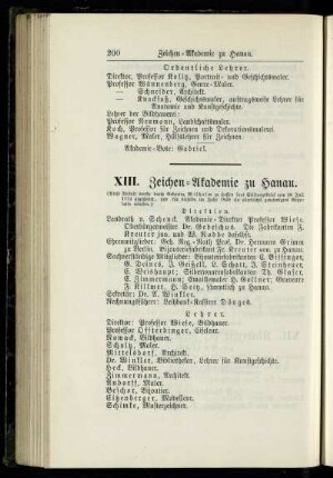 Zeichen-Akademie zu Hanau