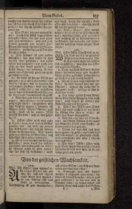 Von der geistlichen Wachsamkeit.
