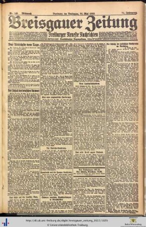 31.05.1922 (I.)