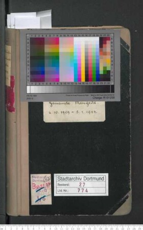 Protokollbuch der Gemeinde Mengede