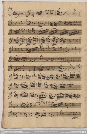 14. Allegro, A-Dur