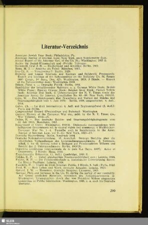 Literatur-Verzeichnis