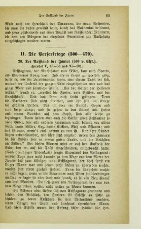 II. Die Perserkriege (500-479)